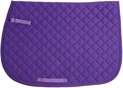 Dura-Tech Almohadillas de sillín multiusos para caballos Almohadilla de sillín escolar de corte cuadrado Almohadillas de sillín de caballo equinos