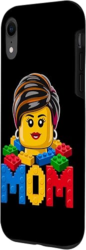 Miniatura 2 de Family Mom Master Builder Building Bricks Blocks Mothers Day Case for iPhone XR