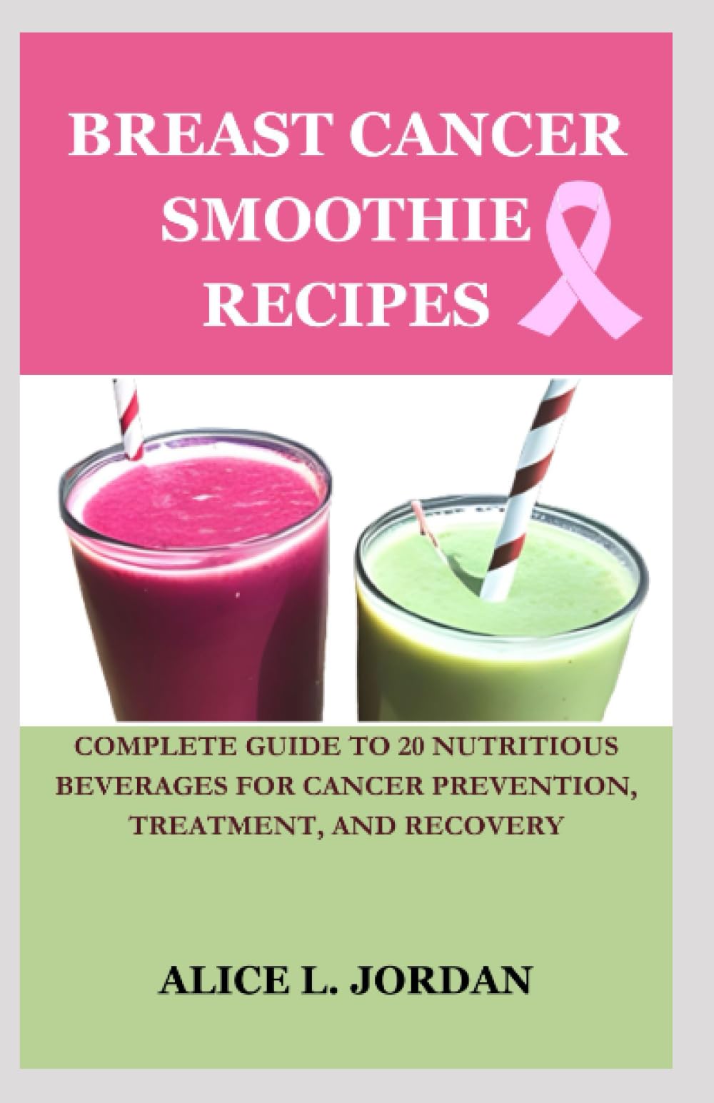 BREAST CANCER SMOOTHIE RECIPES: Complete Guide To 20 Nutritious Beverages for Cancer Prevention, Treatment, And Recovery