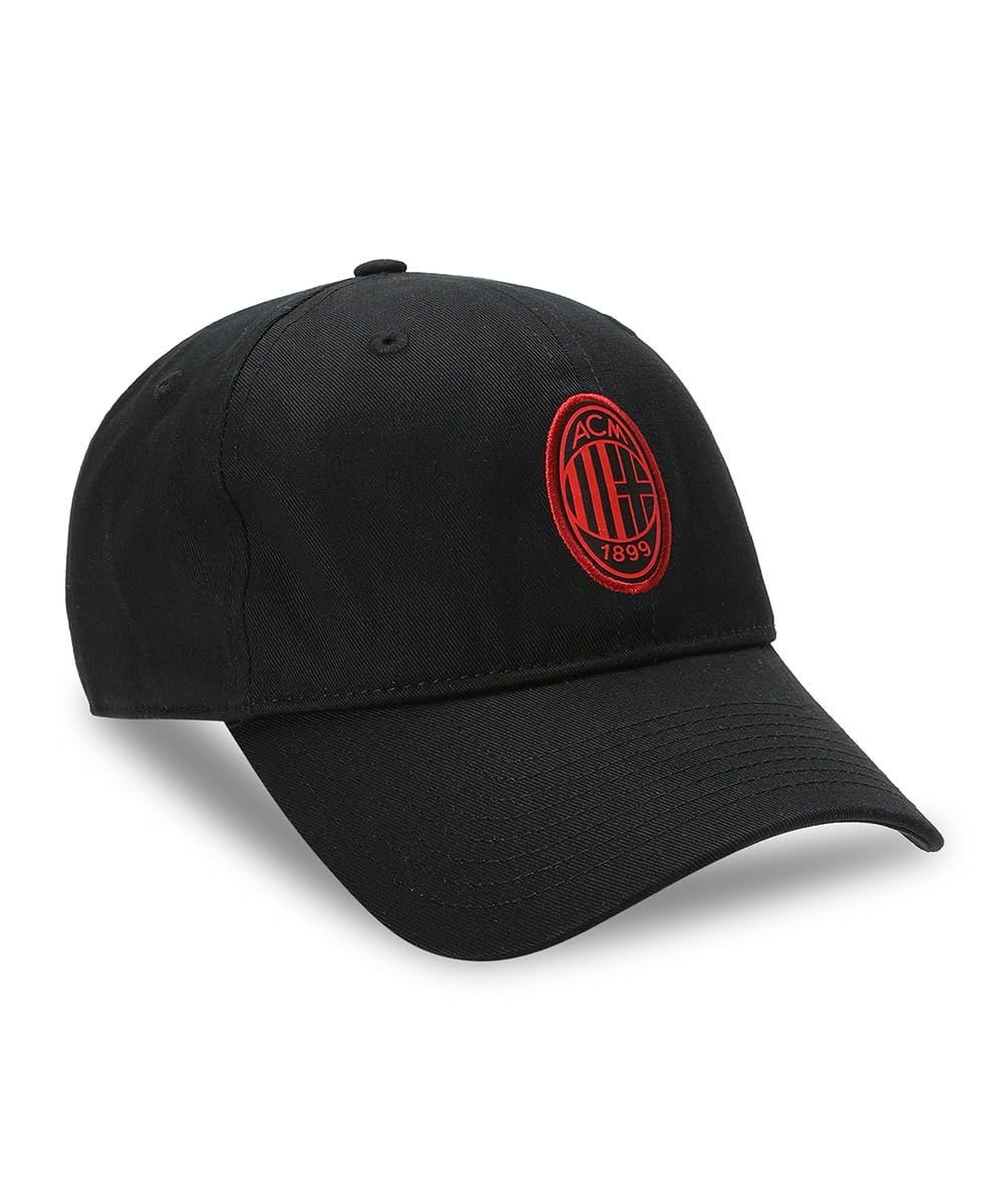 Puma Unisex Black A.c. Milan Archive Baseball Cap, Official Product, One Size, One Size