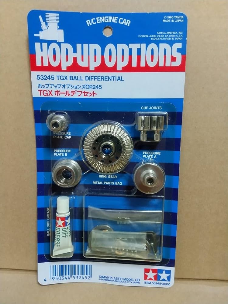 Amazon | 当時物タミヤ TGX ボールデフセット OP.245 | ラジコン