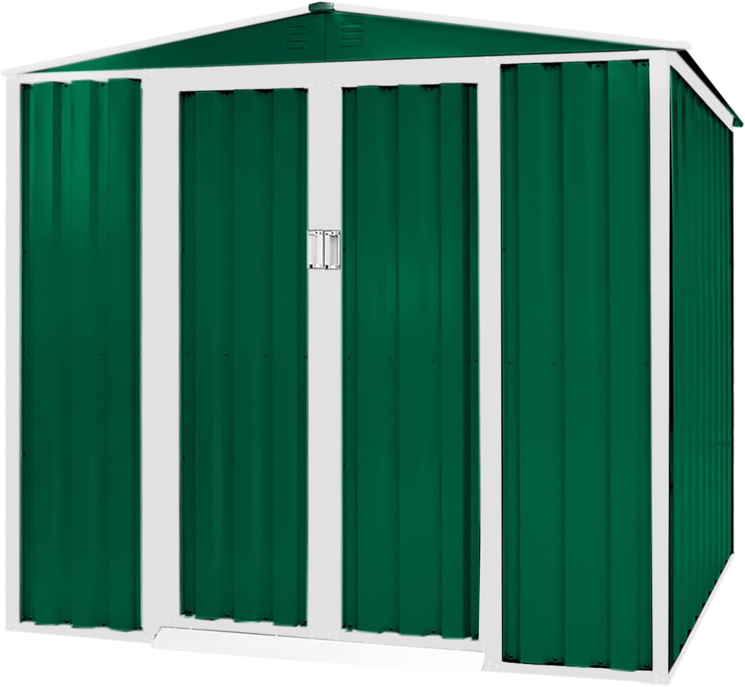 Uр Tо 50% оƒƒ Patiomore 4×6 FT Outdoor Storage Shed Tool House Garden Steel Shed Walk-in,Green Uр Tо 50% оƒƒ Patiomore 4×6 FT Outdoor Storage Shed Tool House Garden Steel Shed Walk-in,Green