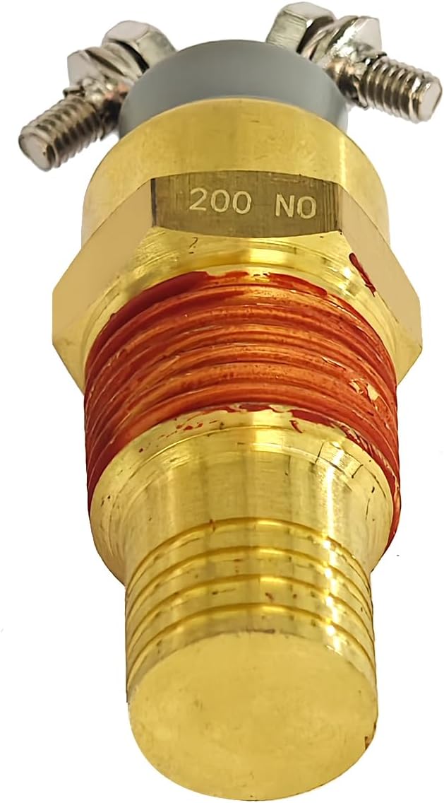 200 Degree Normally Open NO Temperature Switch Replacement for 8037030P 993654 Fan Clutch Temperature Control Switch