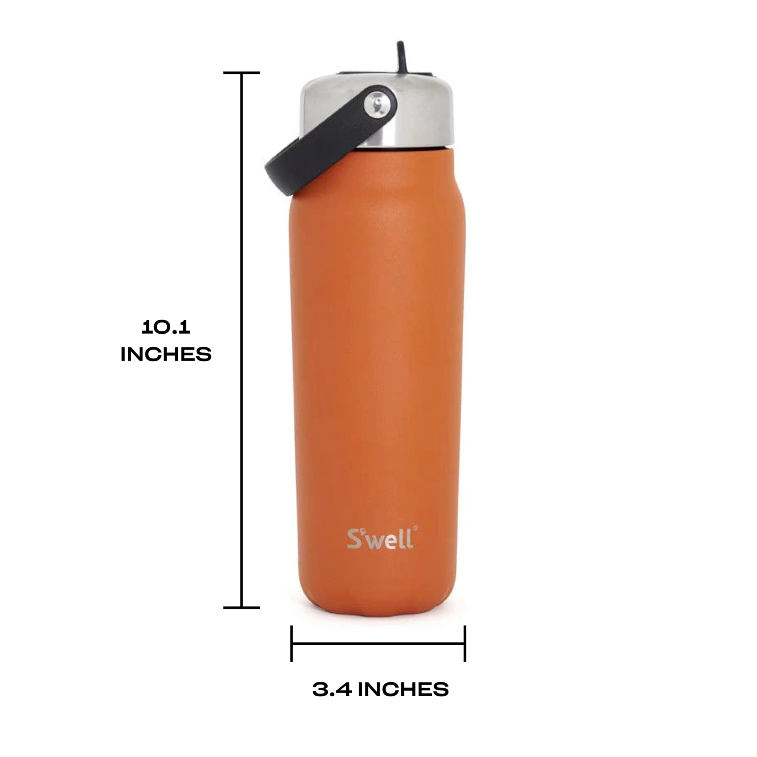 Amazon.com: S'well Recycled Stainless Steel Explorer with Flip