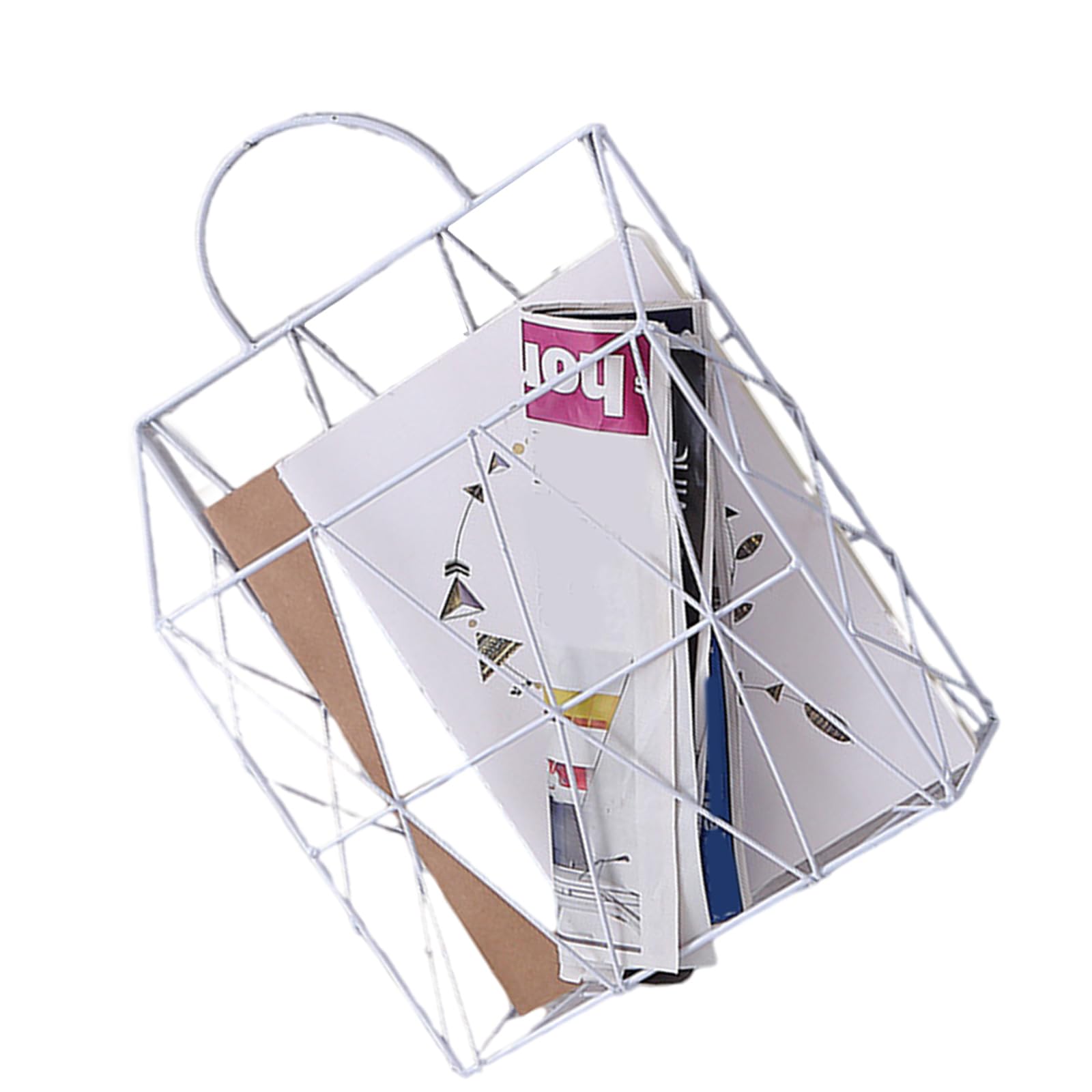 HDOYTXXM Metal Wall Holders Magazine Document Hanging Magazine Organiser Hanging File Supplies Metal