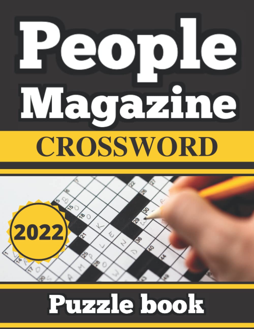 Buy people magazine crossword puzzle book 2022 crossword puzzles for adults large print puzzle