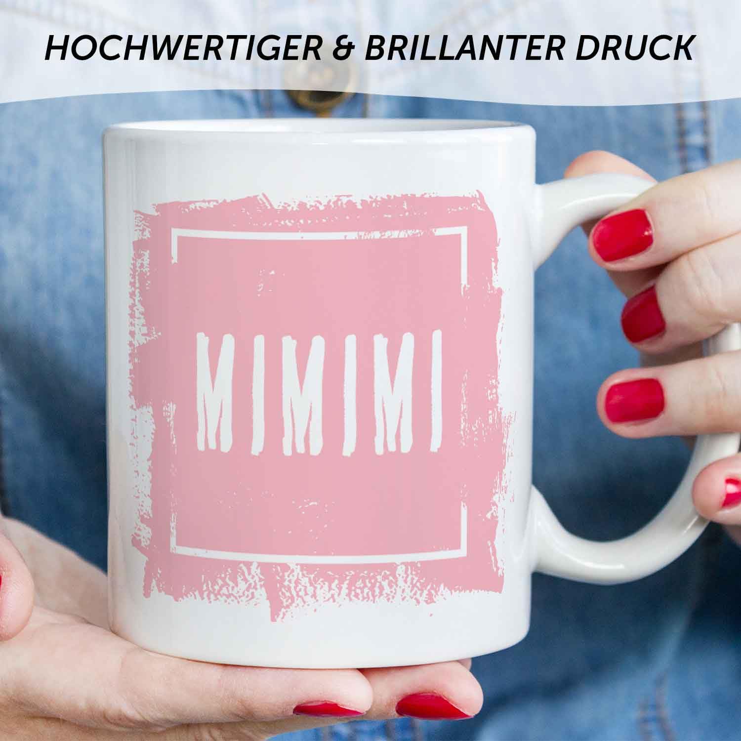 Tazza Divertente Con Scritta MIMIMIMIMIMI: Regalo Originale Per Mamma, Papà, Amici - Compleanno, Festa Della Mamma, Festa Del Papà