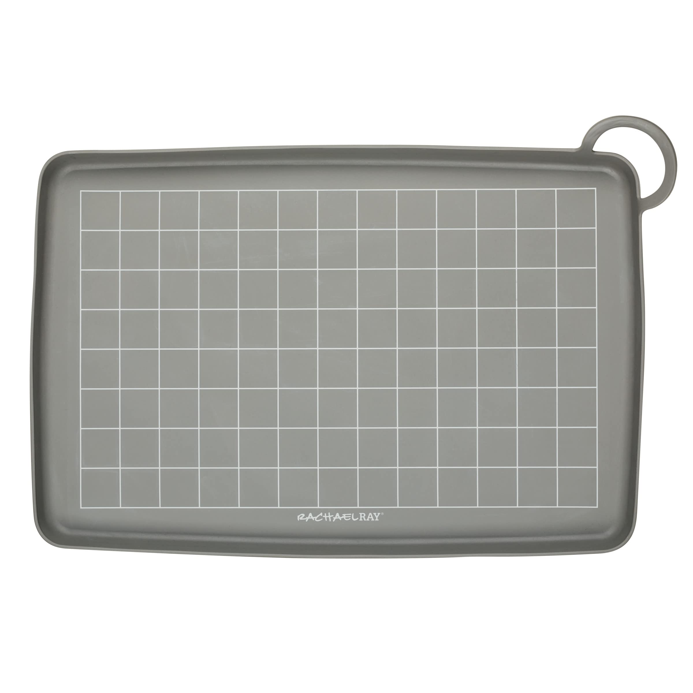 Rachael Ray Tools and Gadgets Silikon-Brat- und Backmatte, antihaftbeschichtet, 25,4 x 37,7 cm, Grau
