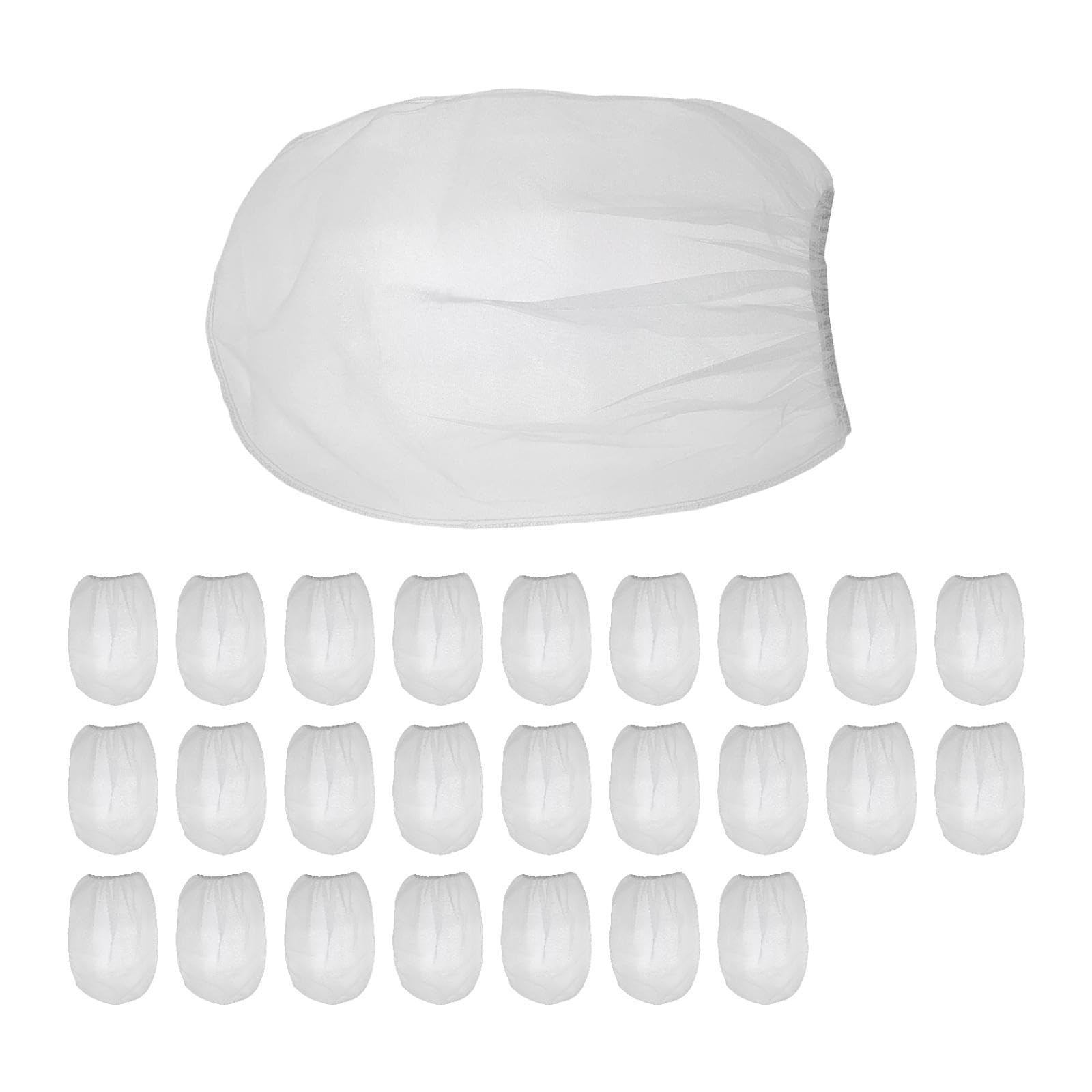 Fenteer 26 Pieces Paint Filter Bags Fine Mesh Strainer Practical Accessory Replace 5 Gallon Flex Paint Filter Bags for Hydroponic