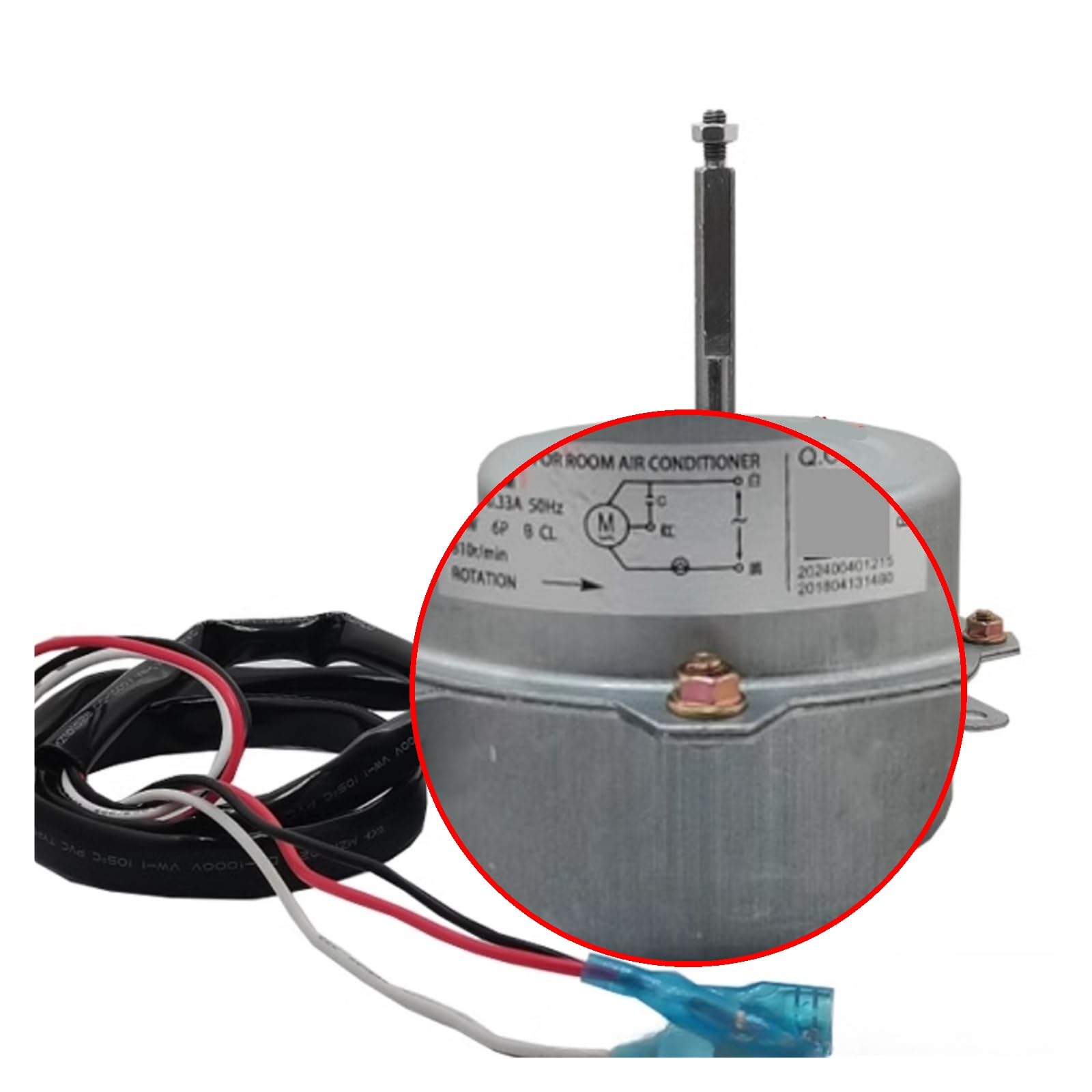 Motor De Ventilador De Unidad Exterior De Aire Acondicionado, Compatible Con Haier, Piezas De Acondicionamiento KFD-40M 30W 6P 50Hz 220-240V