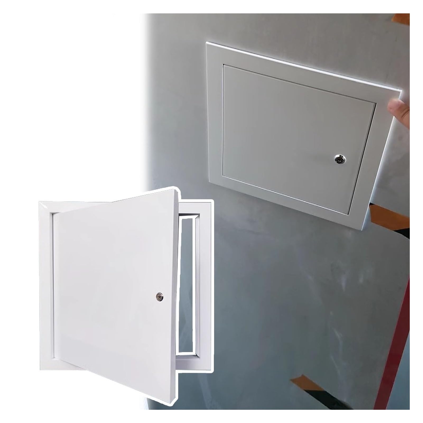 Panneau de plomberie discret pour rénover une trappe de salle de bain moderne