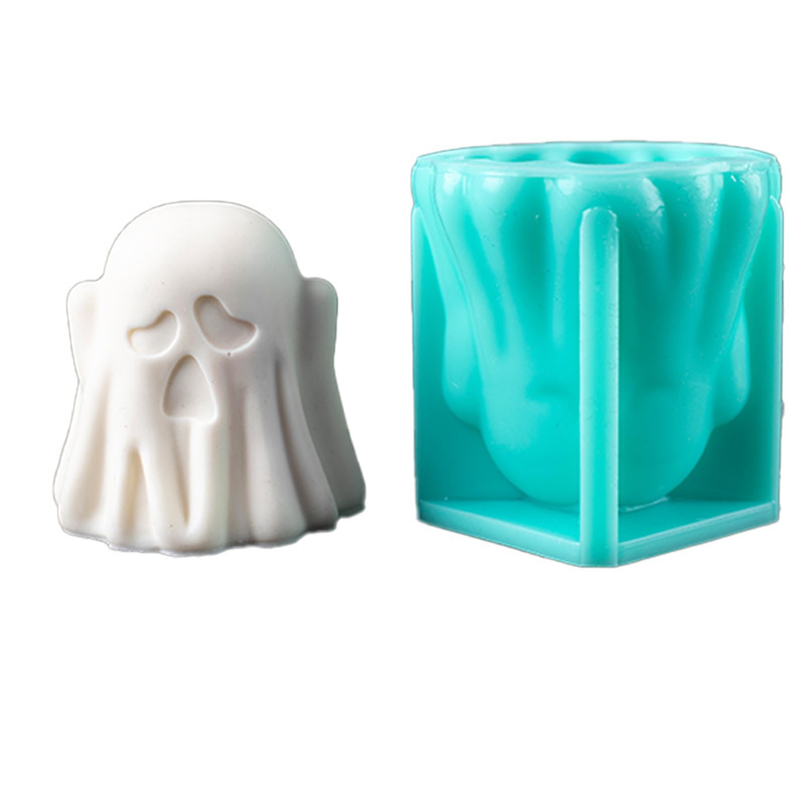 Nucelit Halloween Silicone Molds for Epoxy Resin Soap Fondant Cake Molds Chocolate Baking Tool Silicone Cake