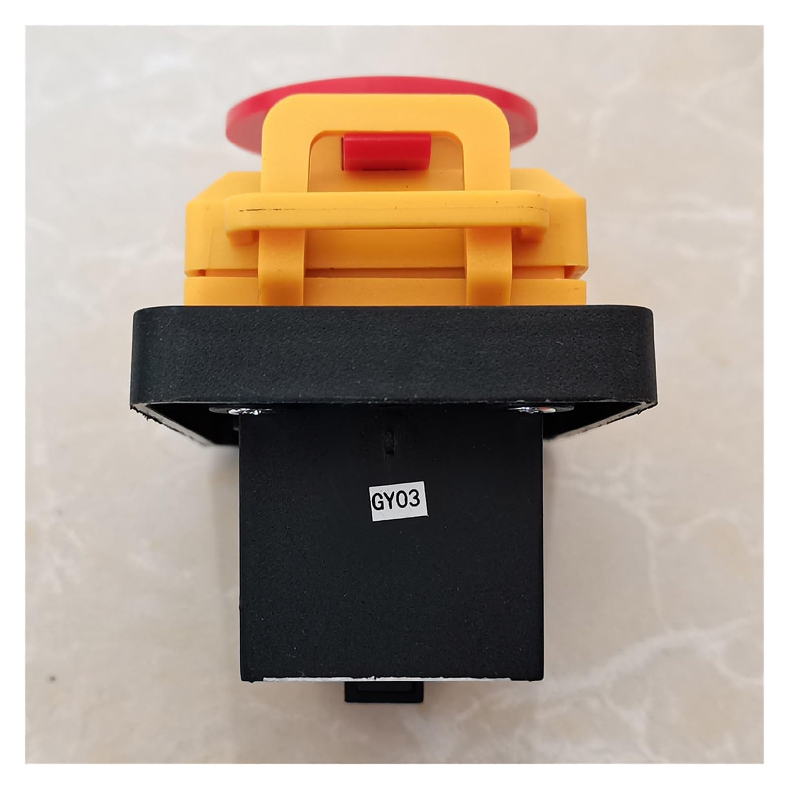Emergency Stop Switch KJD22 4Pins Electromagnetic Switch ON-Off Emergency Stop Button Switches 250VAC 12(10) A 3(1.5) A IP54 5E4 ZL02257672X Controls Switches