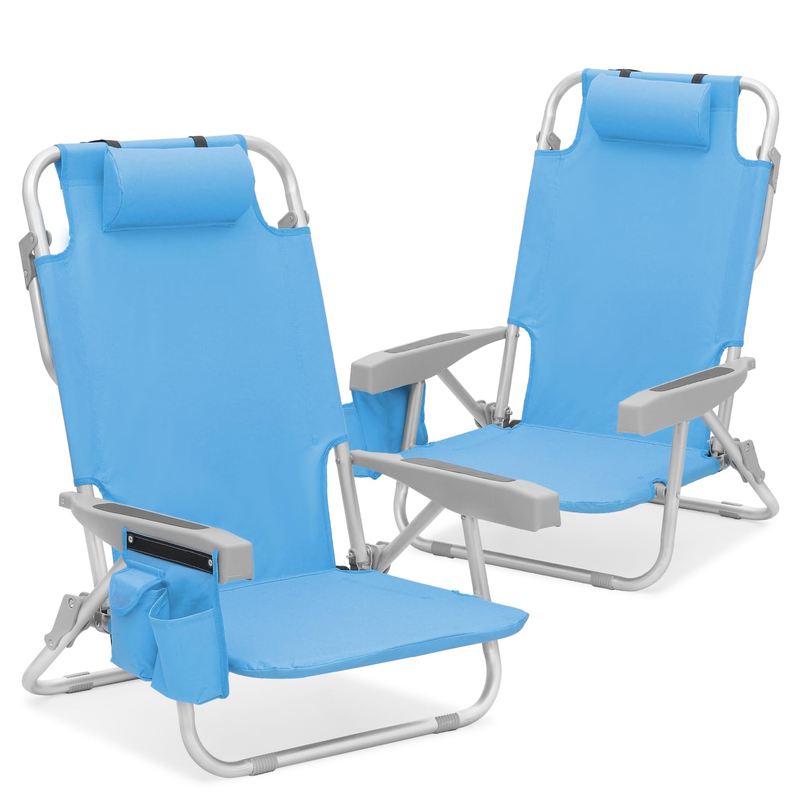Low Profile Folding Beach Chair