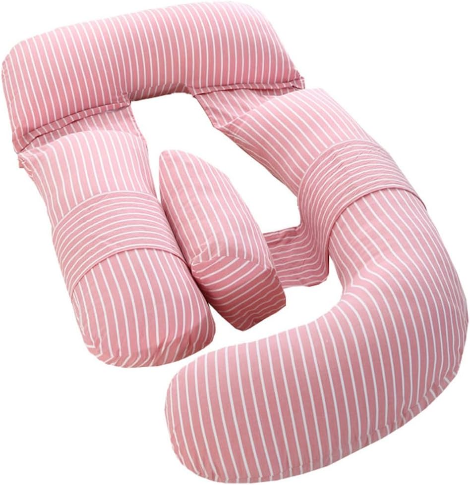 Pregnancy Pillow for Sleeping, G Shaped Full Body Pillow Pregnancy Pillows, Maternity Pillow Support for Back, HIPS, Legs for Pregnant Women, with Washable Cover,F