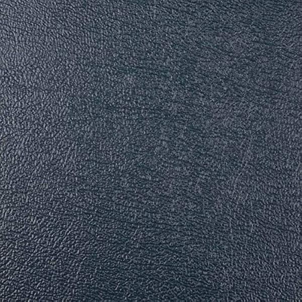 Lierys Sombrerera redonda y azul - Aprox. 40 cm x 21 cm - Caja para sombrero grande de piel sintética - Con asa y cierre - Caja para sombrero - También como decoración para el piso