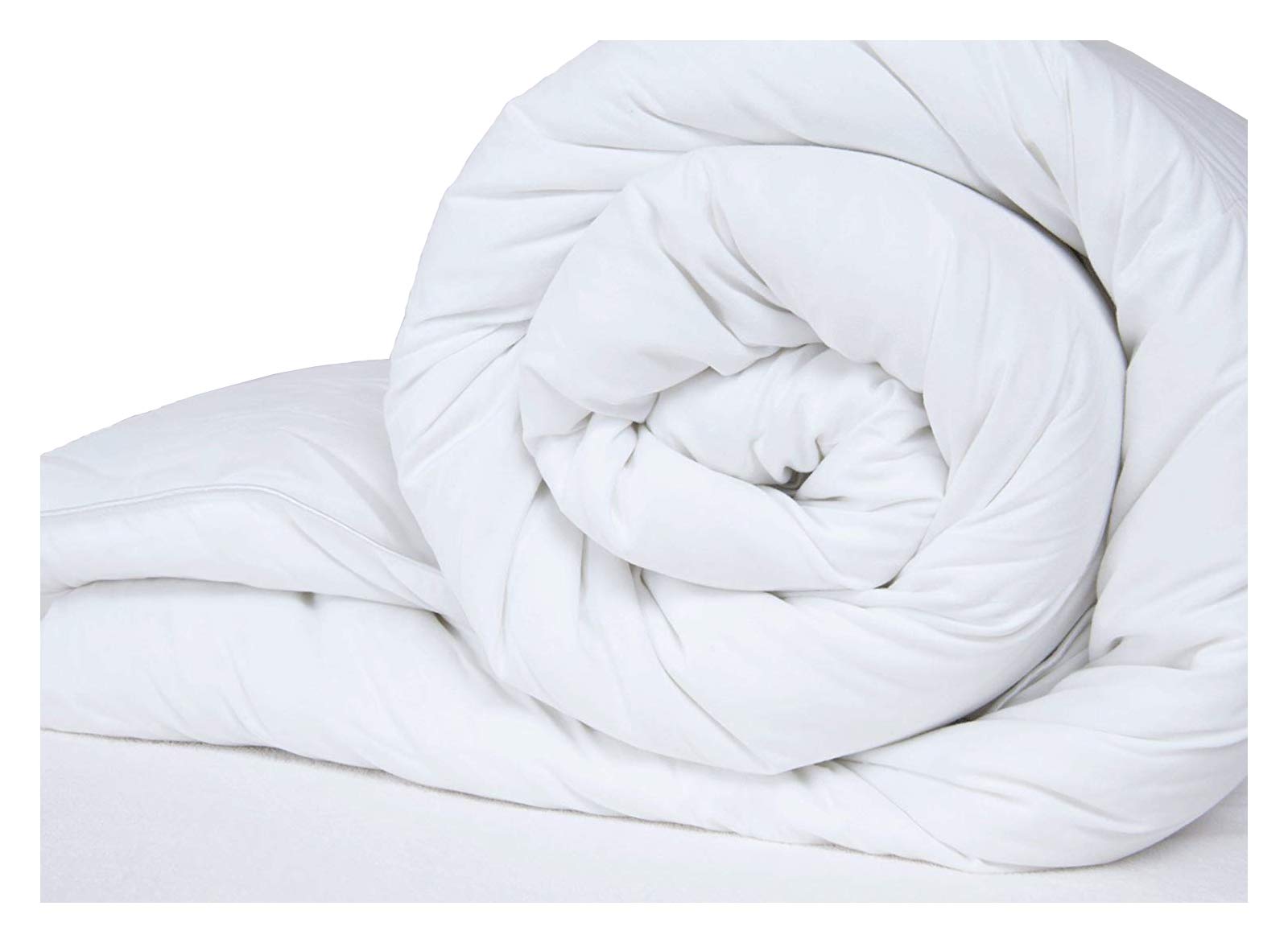 Original Sleep Company Premium 10.5 Tog Microfibre Duvet Quilt Soft Microfibre Filled Just Like Down Satin Piped Edge - KING SIZE - By Lancashire Bedding - MADE IN THE UK