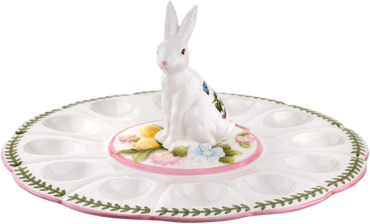 Portmeirion Botanic Garden Terrace Bunny Devilled Egg Dish