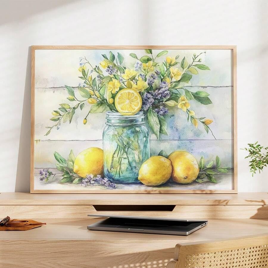 Peinture sur toile grand format pour décoration murale - 3
