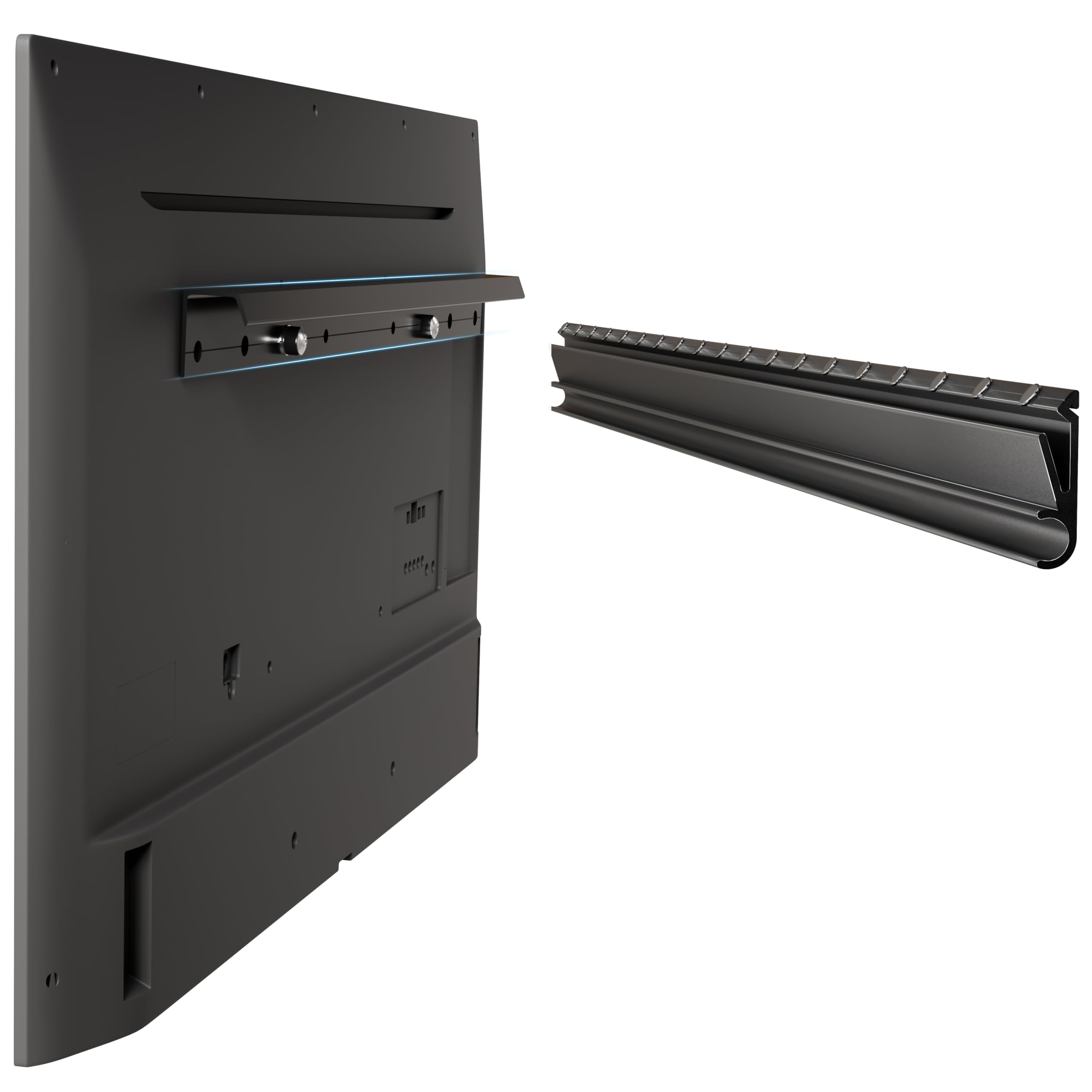 Supporto TV Antimbee Ultra-piatto Per TV 13-55" – A Muro Senza Tasselli, VESA Fino A 400x400!