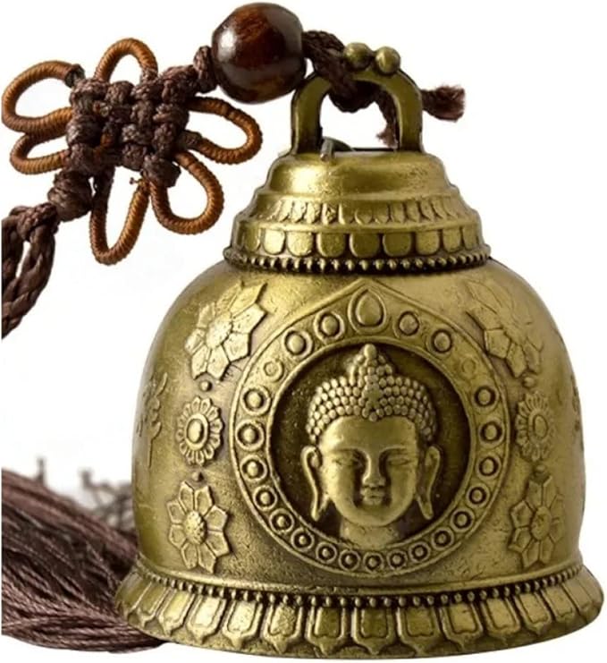 Feng Shui Buddhismus Glocke Religiöse Windglocke Buddha Hängende Dekoration Segen Für Glück Wind Chime Auto Dekor Kunsthandwerk