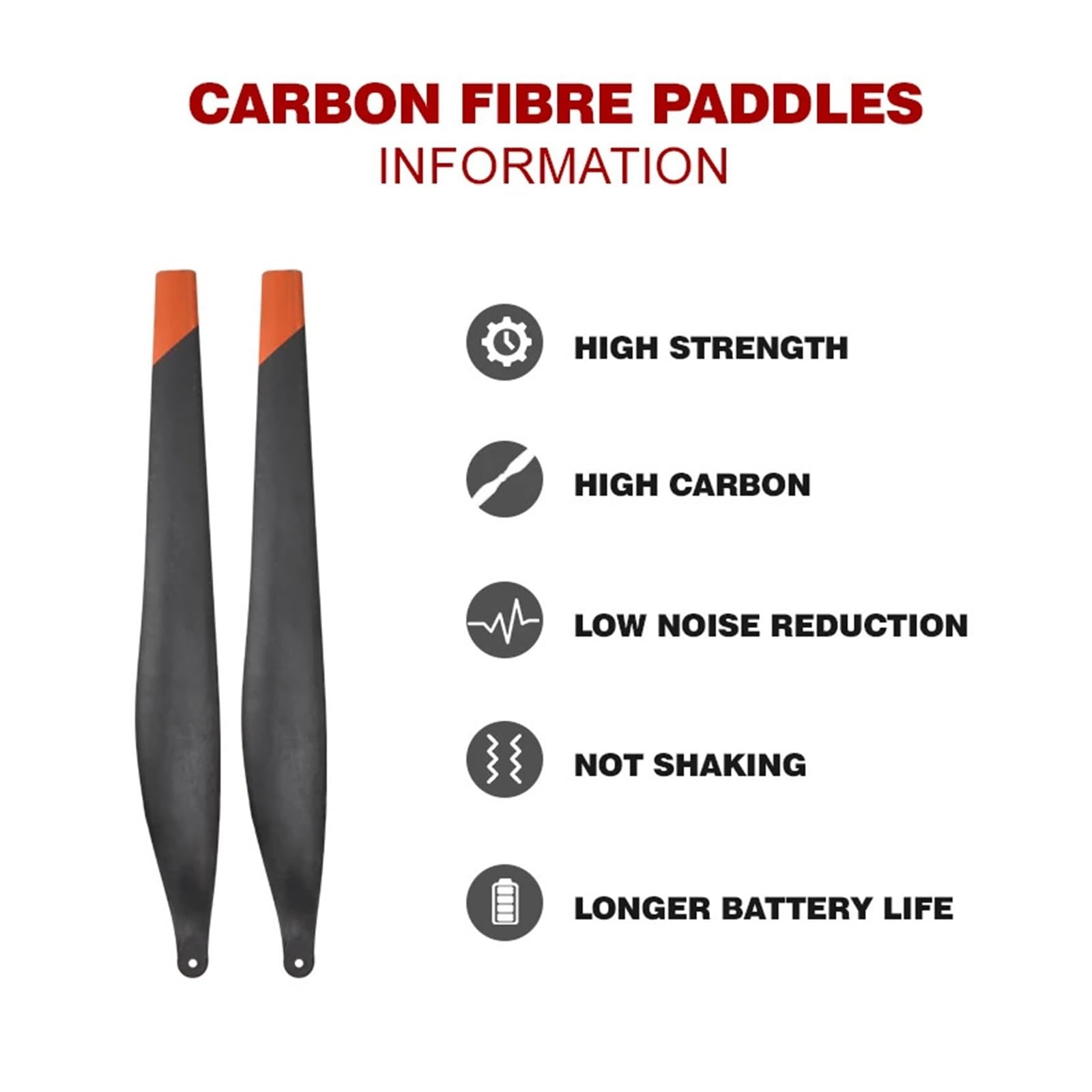 Hélice plegable for drones T40/T50/T20P, 5413/5415, fibra de carbono, plástico, hélice CW CCW, accesorios for drones agrícolas(TS-5415 8pcs)