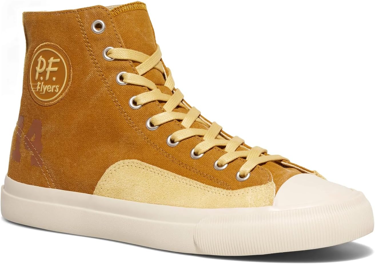 PF Flyers High Top Sneakers for Men and Women, Original Canvas Hi-Top Athletic Shoe, Unisex