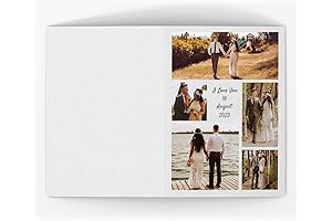 5x7 Photo Collage Custom Card, Personalized Greeting Card for Special Occasions