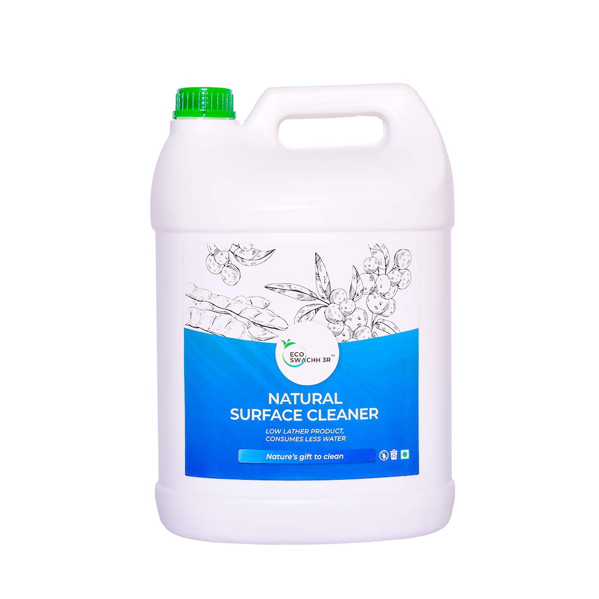 EcoSwachh 3R - Natural Surface Cleaner Can| Herbal Floor Cleaner |No Chemical | 100% Natural Floor Cleaner |Eco-Friendly |5L (B07SH75BNV) Amazon Price History, Amazon Price Tracker