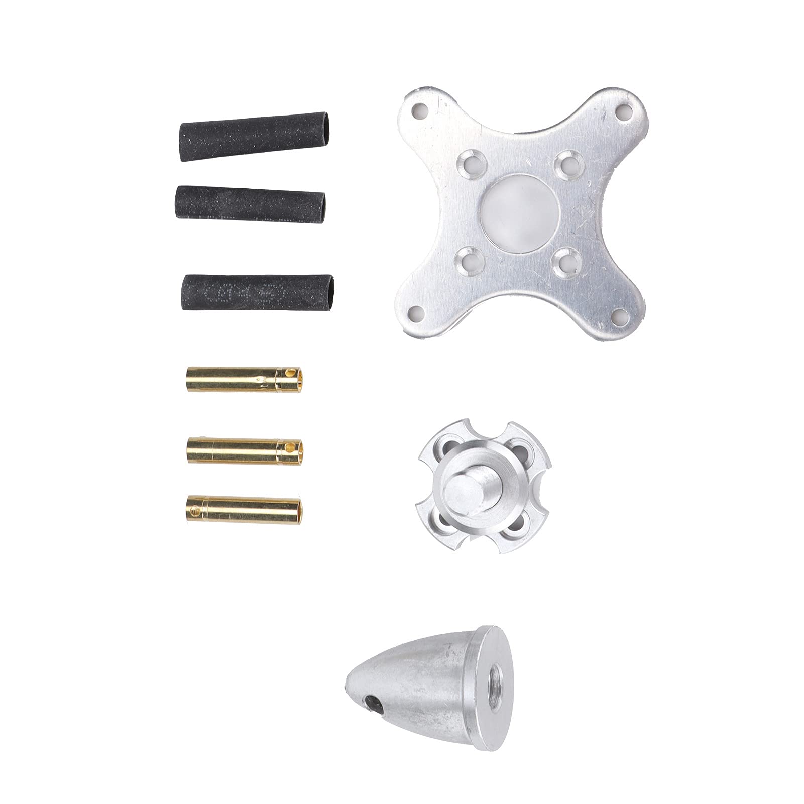 Potente Motore RC Senza Mammella con Bassa Elaborazione del Suono, Conversione Massima di Energia per Piano RC con Fisse da 4,0 Mm Tappo di Banana