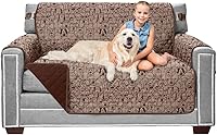 Vista 158 de Sofa Shield - Funda para sillón con respaldo patentado con correa, protector de cojín, funda reversible diseñada en EE. UU. resistente a manchas