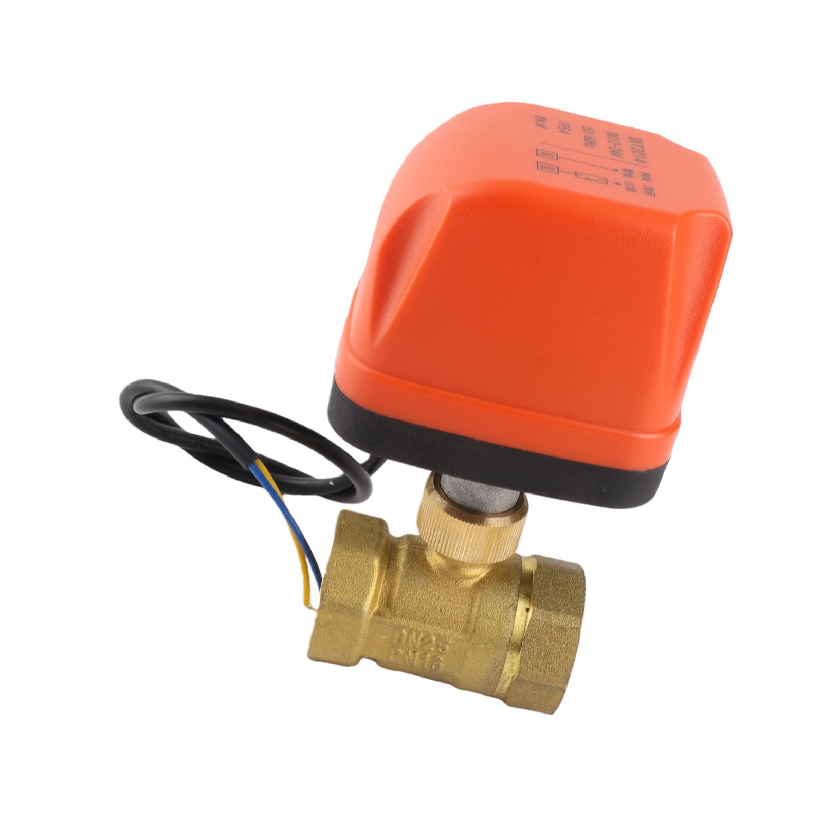 Zawór Kulowy 2-drogowy, Mosiężny Zawór Elektryczny DN25