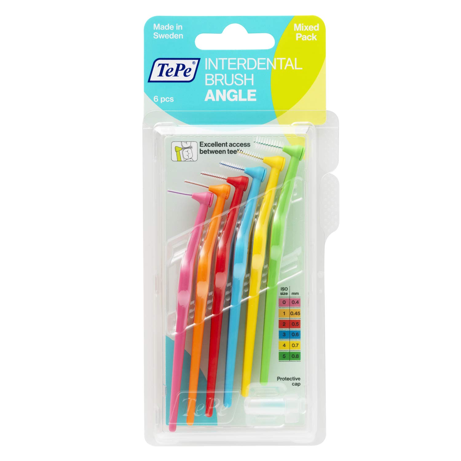 TEPE Angle Interdental Brushes, Dental Brushes for Between Teeth and