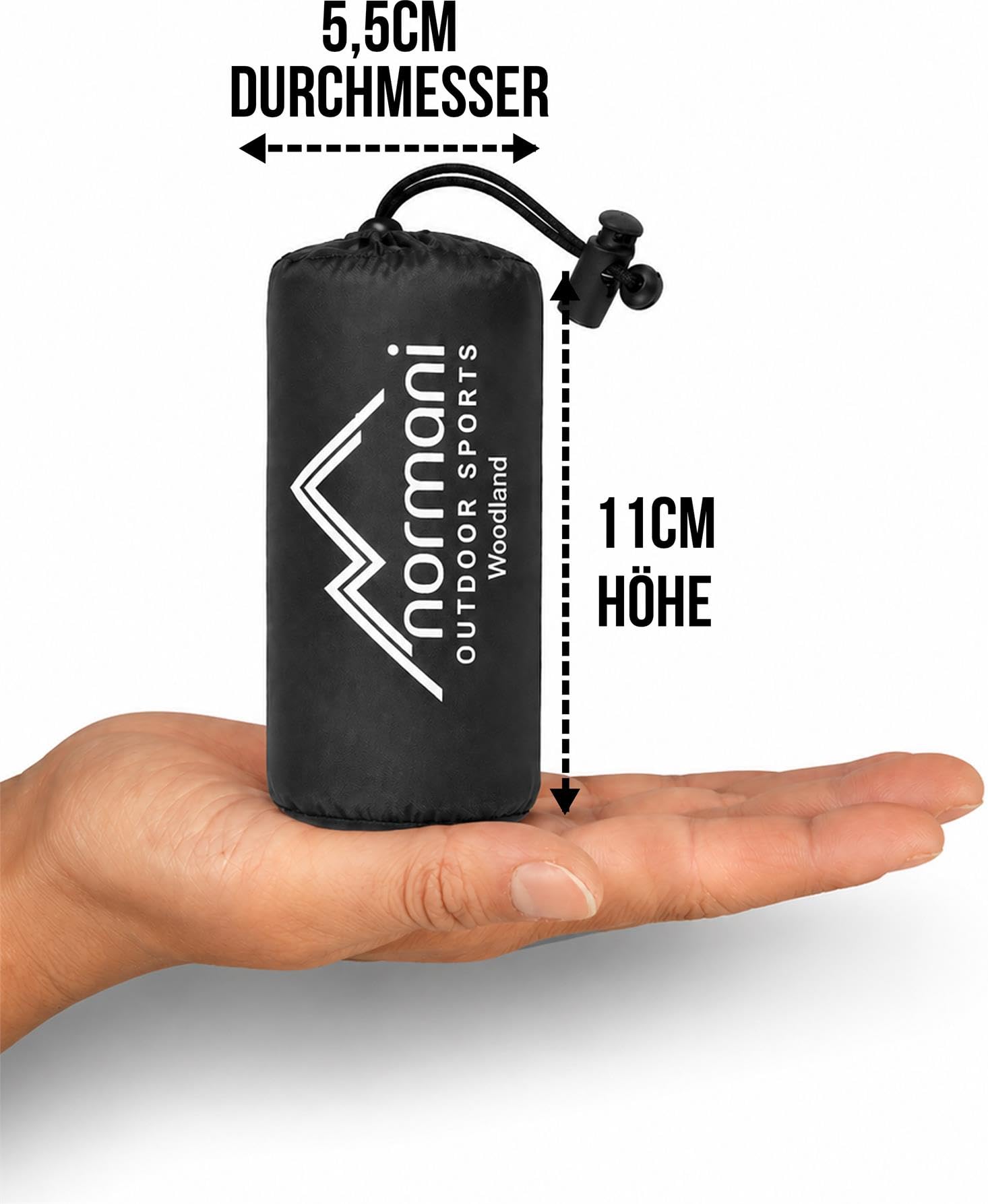 Moskito Kopfnetz – Feinmaschiger Mückenschutz für Gesicht & Kopf – Ultraleichtes Insektennetz für Camping, Wandern, Angeln, Trekking & Outdoor – Atmungsaktiv & Universalgröße Woodland OneSize