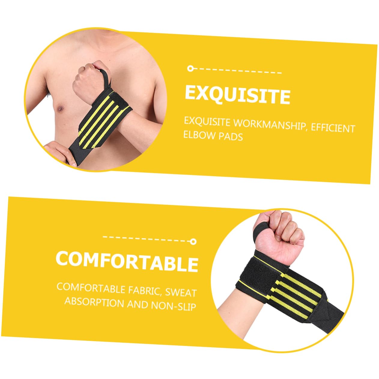 SHERCHPRY Fitness Wrist Band Compression Brace for Weightlifting Running Yoga Sports Wrist Support for Enhanced Comfort and Protection present for Fitness