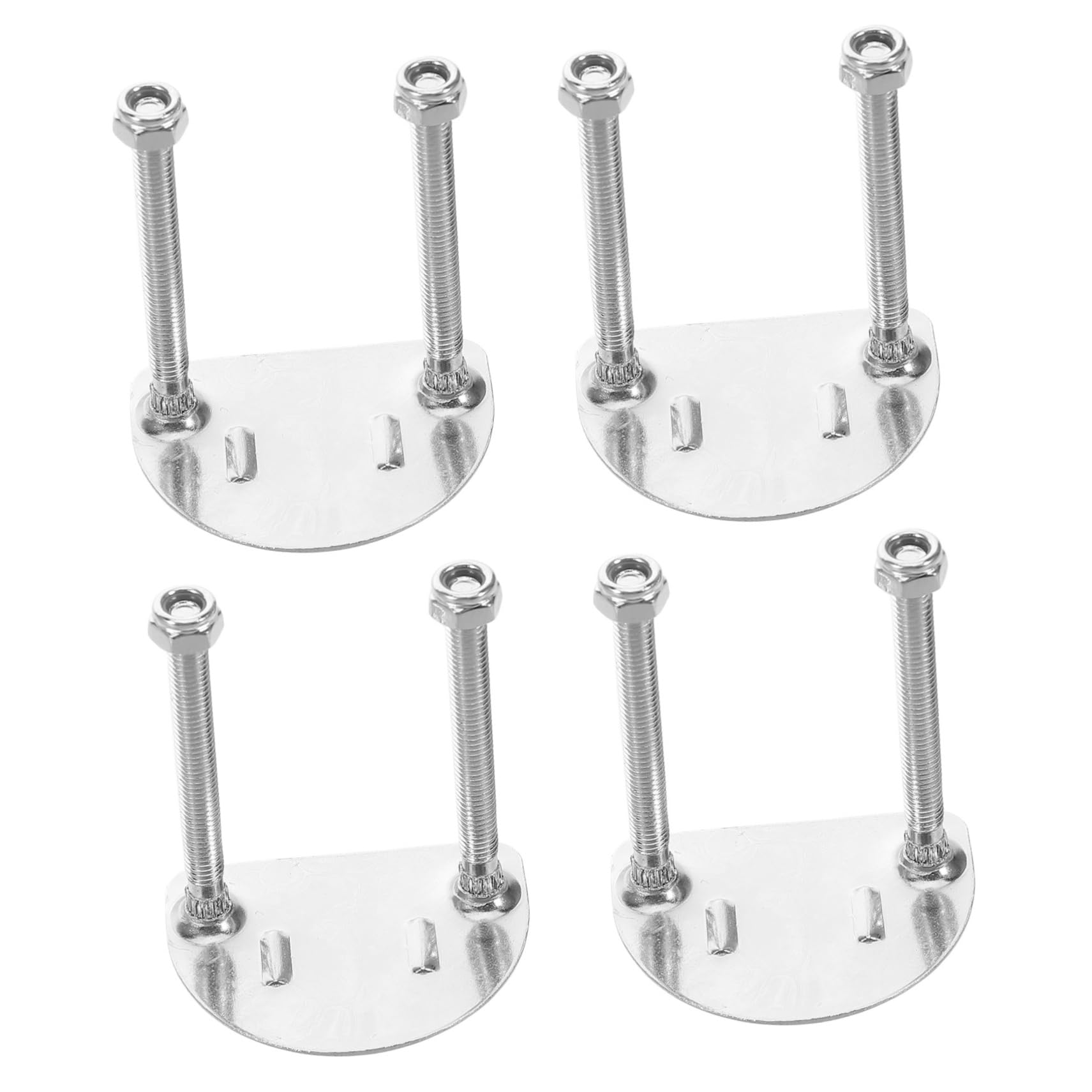 Gogogmee Roller Skate Toe Covers Inline Skating Accessories 4pcs Roller Skates Bracket Plates Double Row