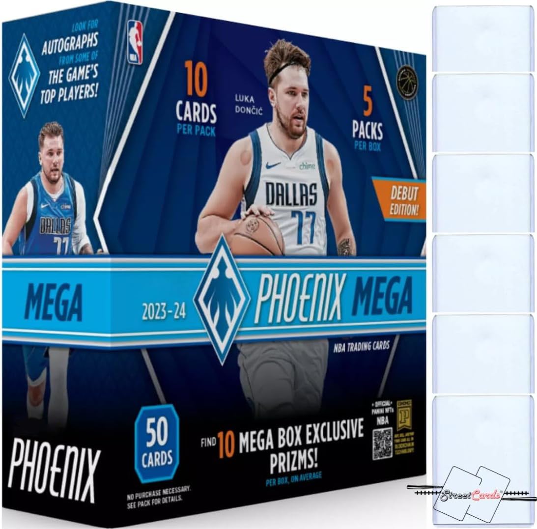 Amazon.com: 2023-24 Phoenix Basketball NBA Mega Box with 50