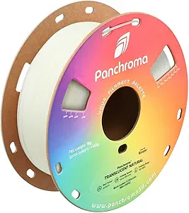 Polymaker Panchroma Translucent PLA Filament, Translucent Natural 1.75mm 3D Printing Filament, 3D Printer PLA Filament, Fit Most FDM 3D Printers, 1kg Spool (2.2lbs)