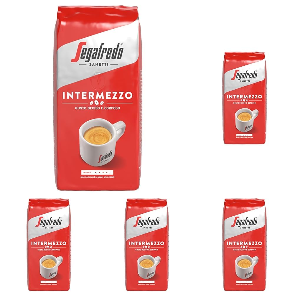 Segafredo Zanetti Intermezzo, 1000g (Confezione da 5) : Amazon.it