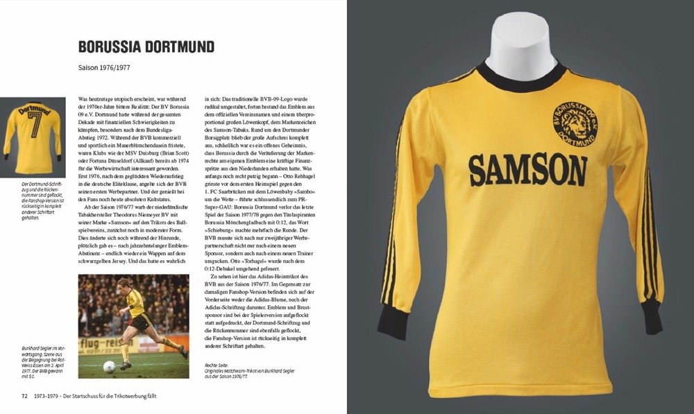 Die Trikots der Bundesliga: Die Geschichte von 1963 bis heute, vom Baumwollhemd zum High-End-Produkt. Alles über Trikotwerbung, die Trikots der Vereine, Sammlerstücke und Kultobjekte.
