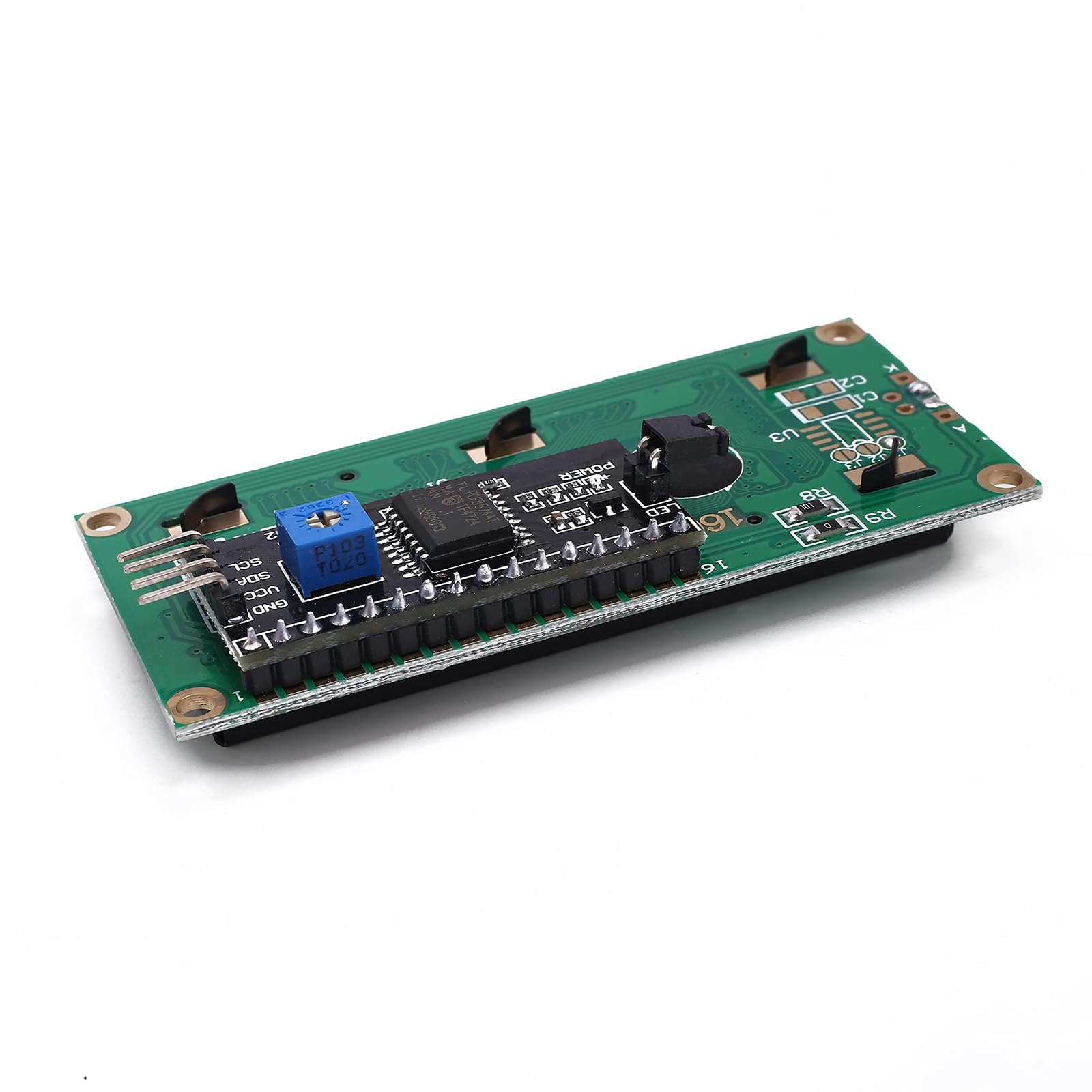 Lcd1602 Display Module 10-Pack - 16x2 Character Blue Backlight With I2C ...