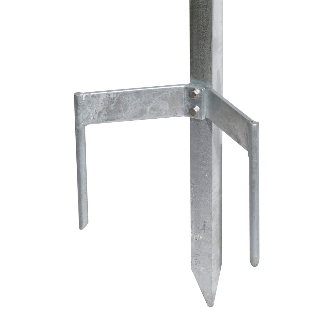 VOSS.farming Allround Metallpfahl, verzinkt, 167cm Weidepfahl für Haspeln