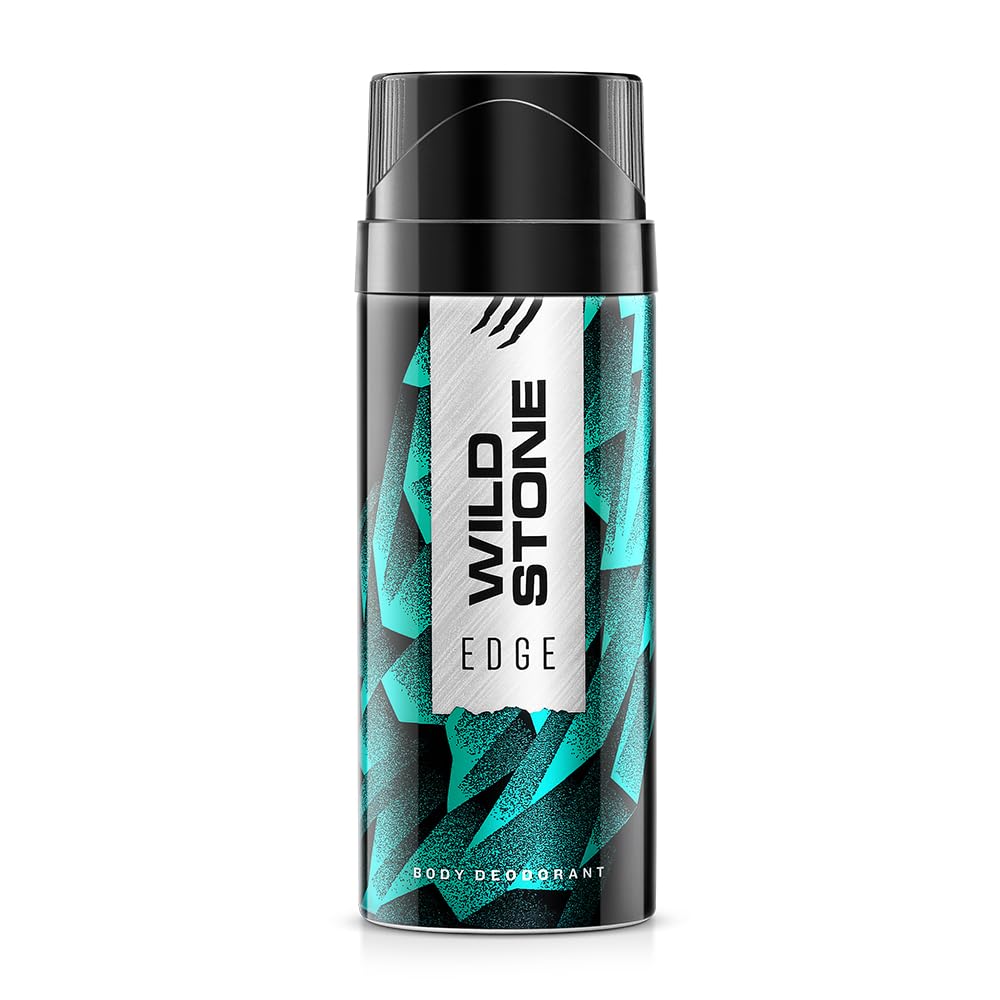 Wild Stone Edge Deodorant For Men, Long Lasting Refreshing Everyday Wear Fragrance, 150Ml - Spray