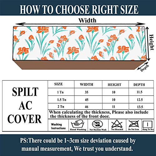 Image of Polycarbonate Water & Dustproof Split Ac Cover for Lloyd 1 Ton 3 Star Ls12b32mx, Beige (Color14)