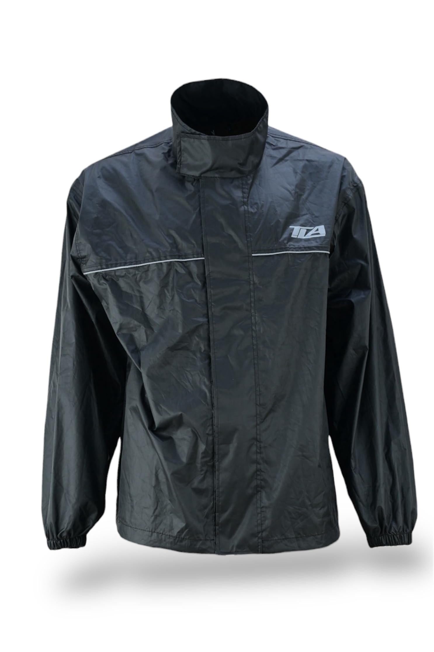 TLA RAIN traje moto impermeable a prueba de lluvia | Chubasquero Moto anti-agua totalmente reflectante | Mono impermeable unisex de 2 piezas para motos, scooters, quads y bicicletas