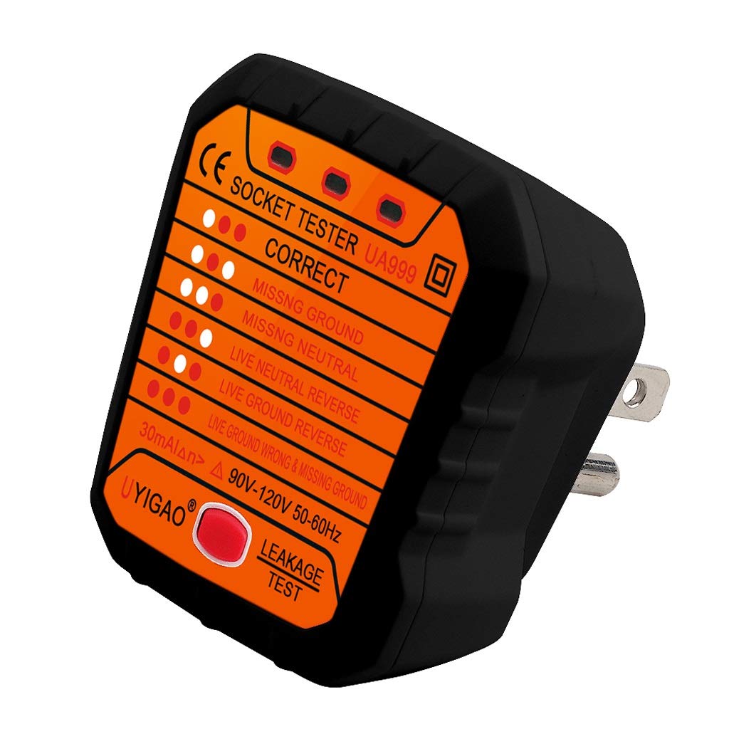 Buy Circuit tester Plug in Mains Tester Plug Electric Socket Safety