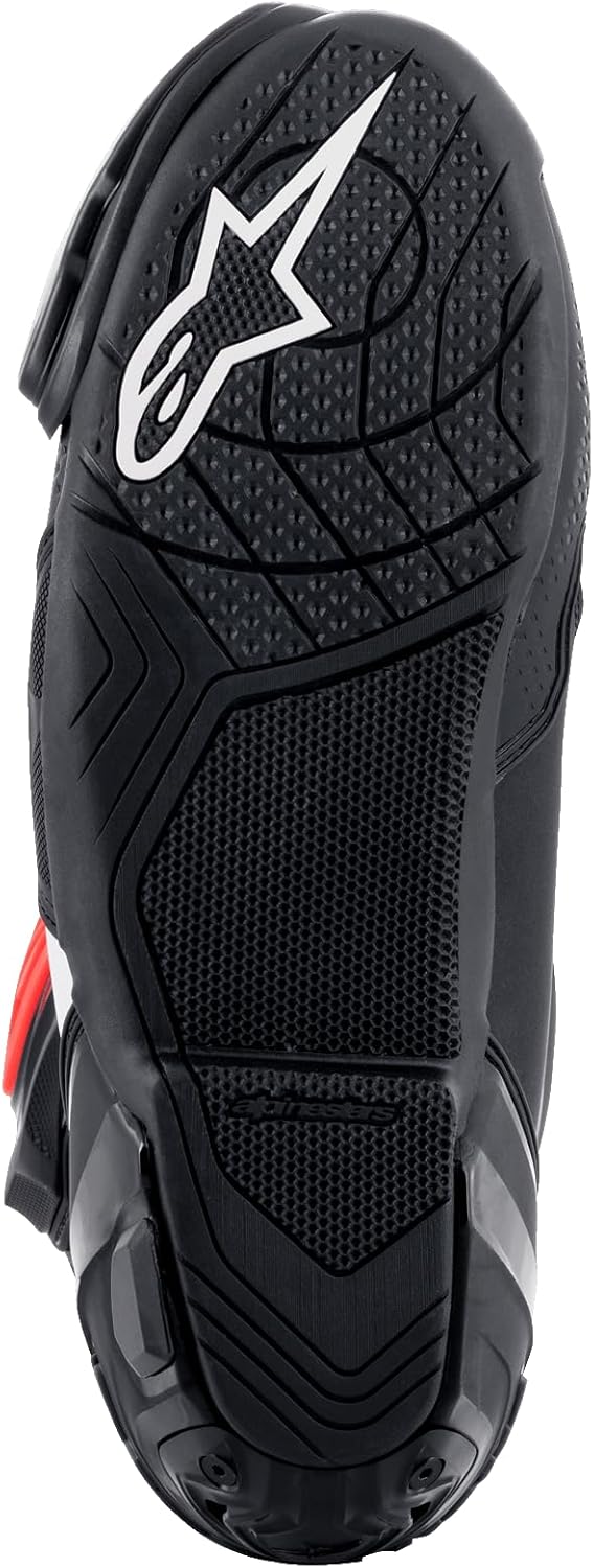 Alpinestars Supertech R Mens Motorcycle Boots Balck/White/Red/Yellow 45 EUR