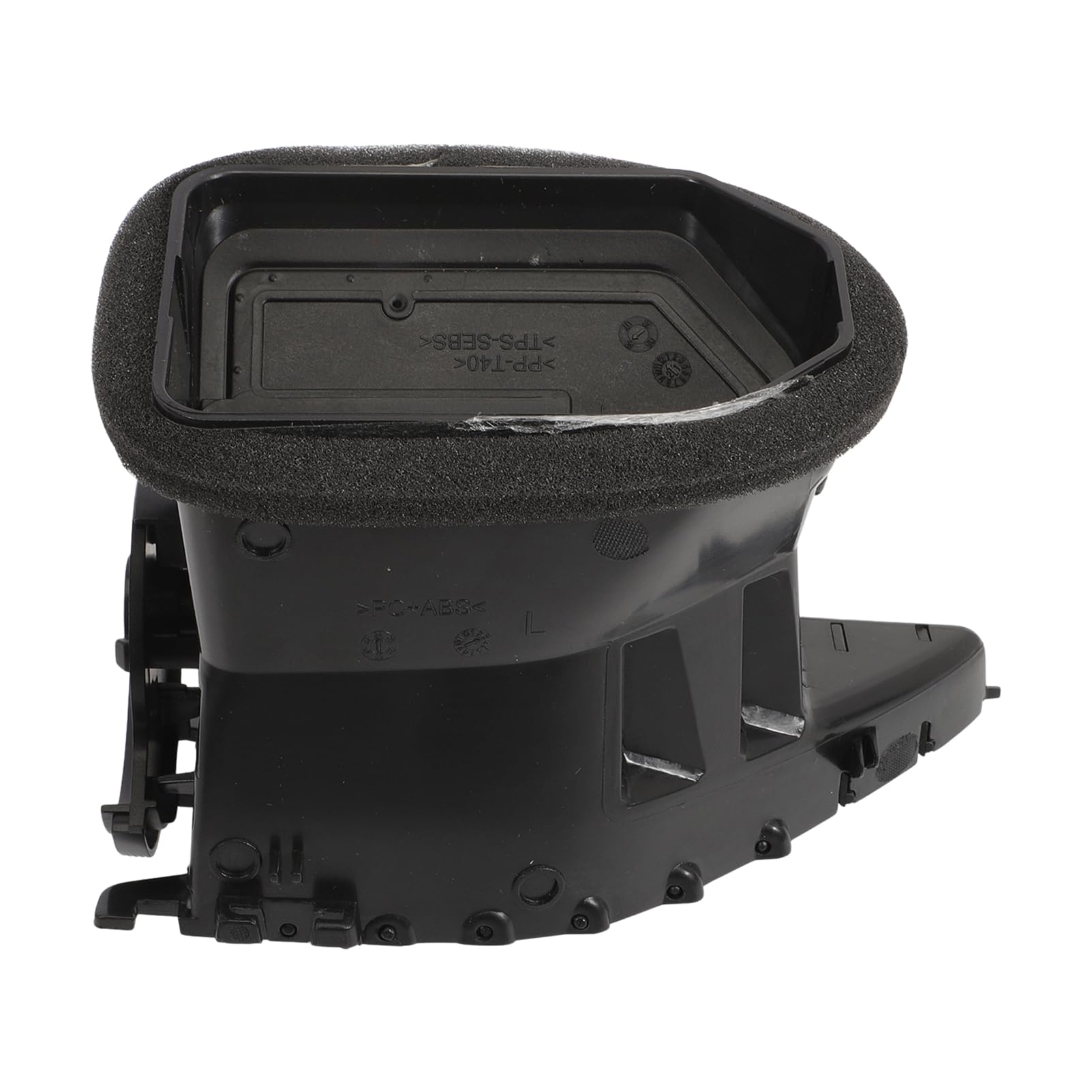 Linke mittlere Lüftungsgitterabdeckung für Vito W447 (2015–2025), Lüftungsgitter, Lüftungsschlitze, A4478300454, hochglänzend schwarz, ABS-Material
