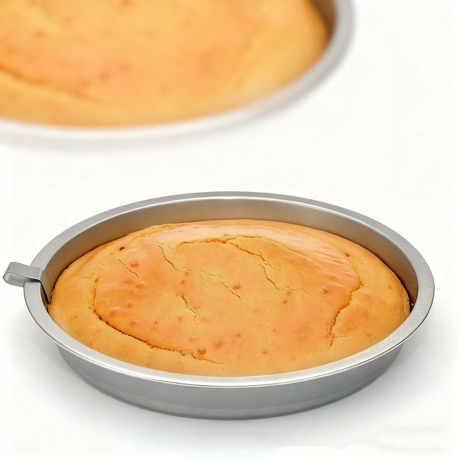 Molde para Pasteles Antiadherente, Bandeja para Hornear con distribución Uniforme del Calor, Herramienta para Pasteles de cumpleaños de Cocina Que Garantiza fácil extracción de Pasteles