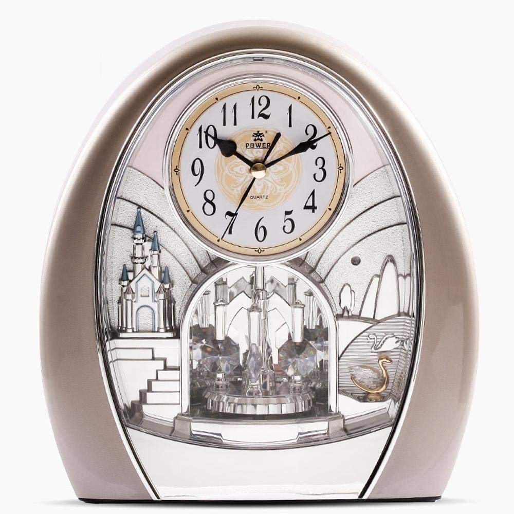 Grande Horloge de Cheminée Victorienne en Marbre, 1860s en vente sur